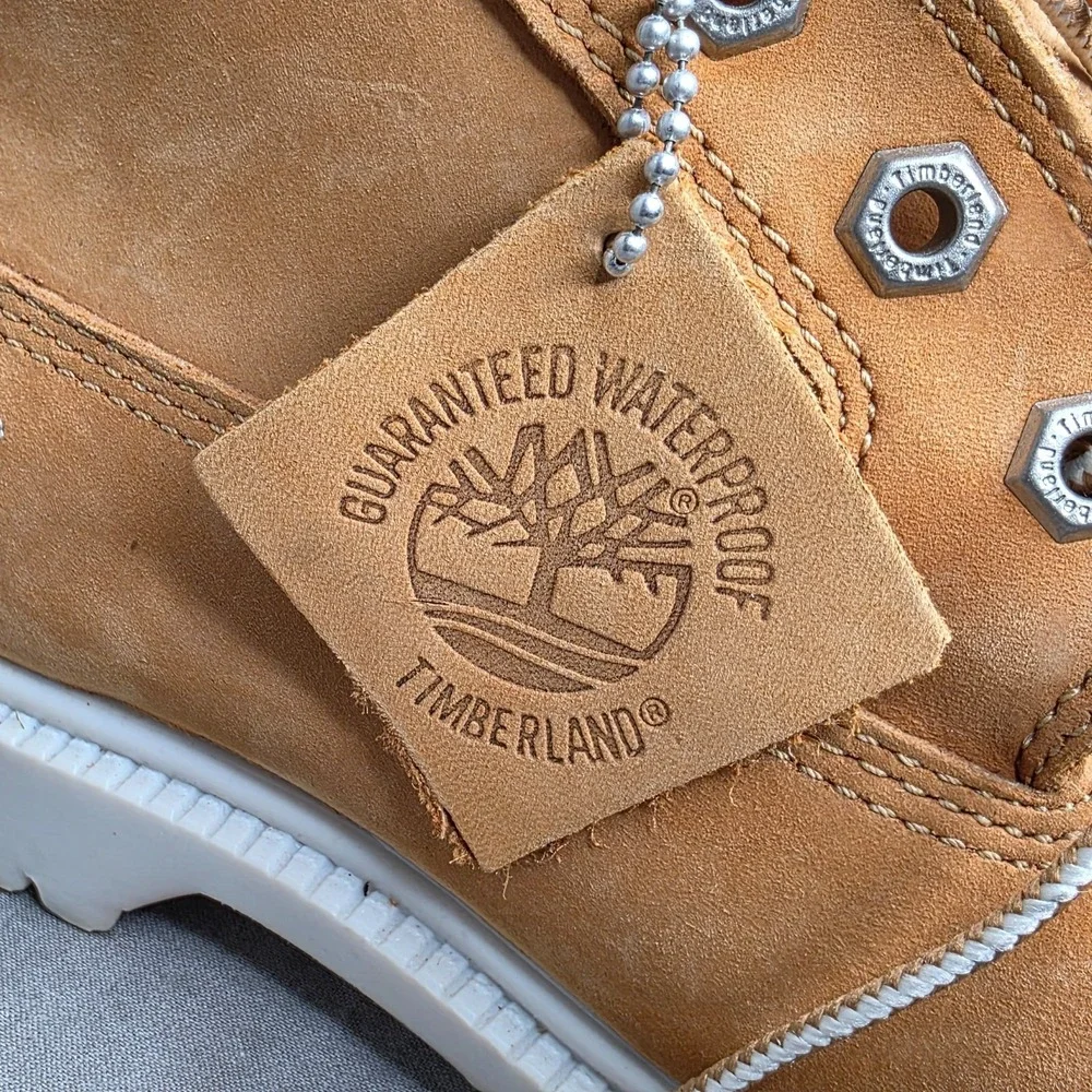 Timberland Nellie Chukka Boots Waterproof #23346 Wheat Womens Sz 6.5 *READ